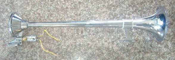 供应斯太尔汽车单杆电控气喇叭640mm